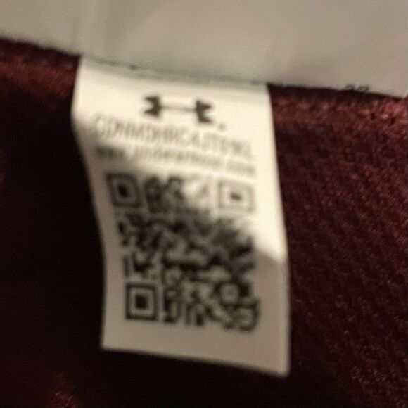 Under Armour The Performance Golf Tech Polo Shirt Maroon Knit Short Sleeve 3X - Picture 12 of 12